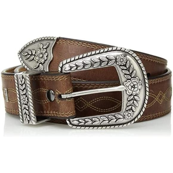 ARIAT Women's Fatbaby Center Stitch Belt